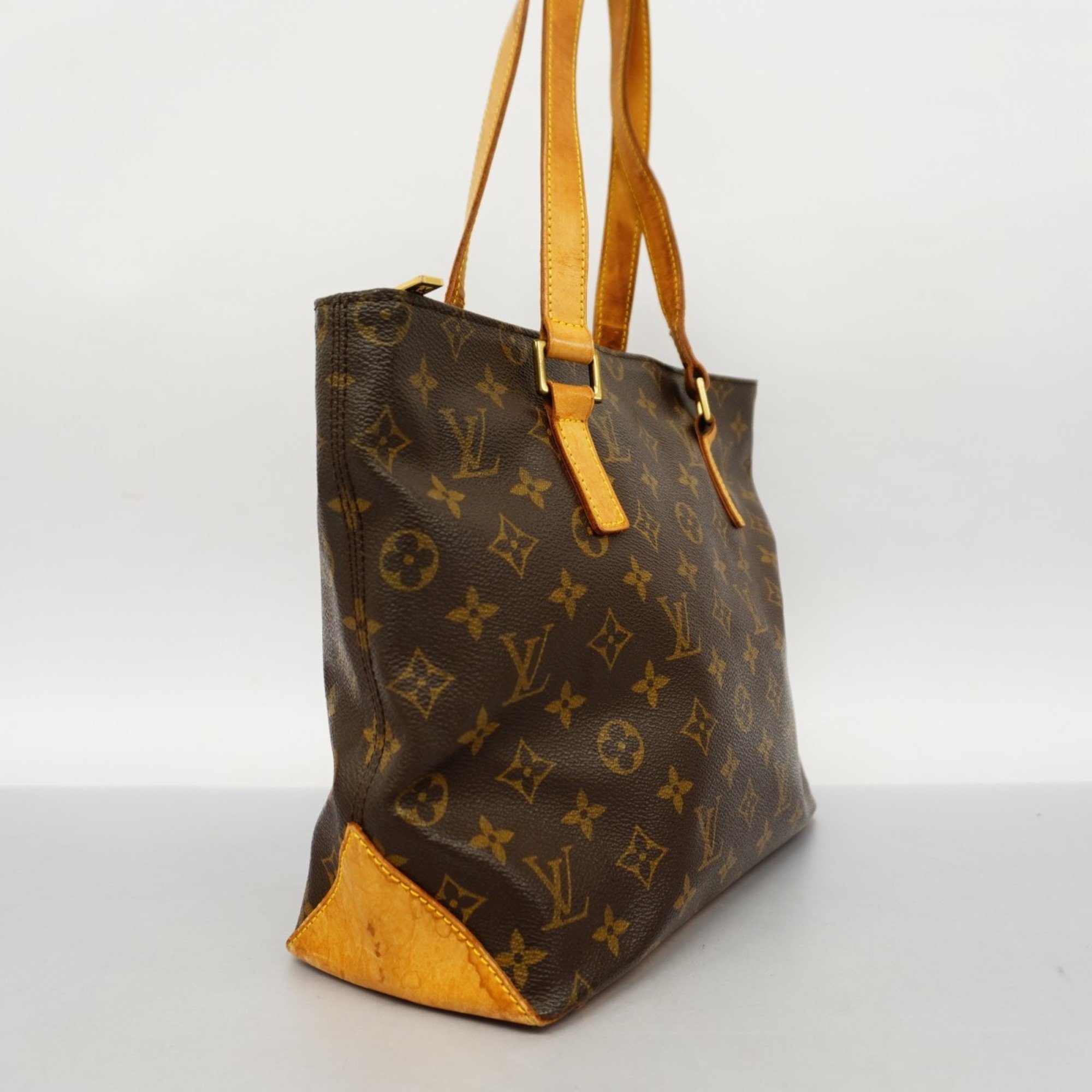 Louis Vuitton Tote Bag Monogram Cabas Piano M51148 Brown Women's