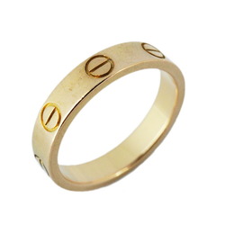 Cartier Ring Love K18PG Pink Gold #49 Ladies