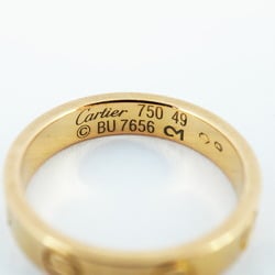 Cartier Ring Love K18PG Pink Gold #49 Ladies