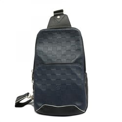 Louis Vuitton Body Bag Damier Infinie Avenue Sling N41720 Onyx Men's