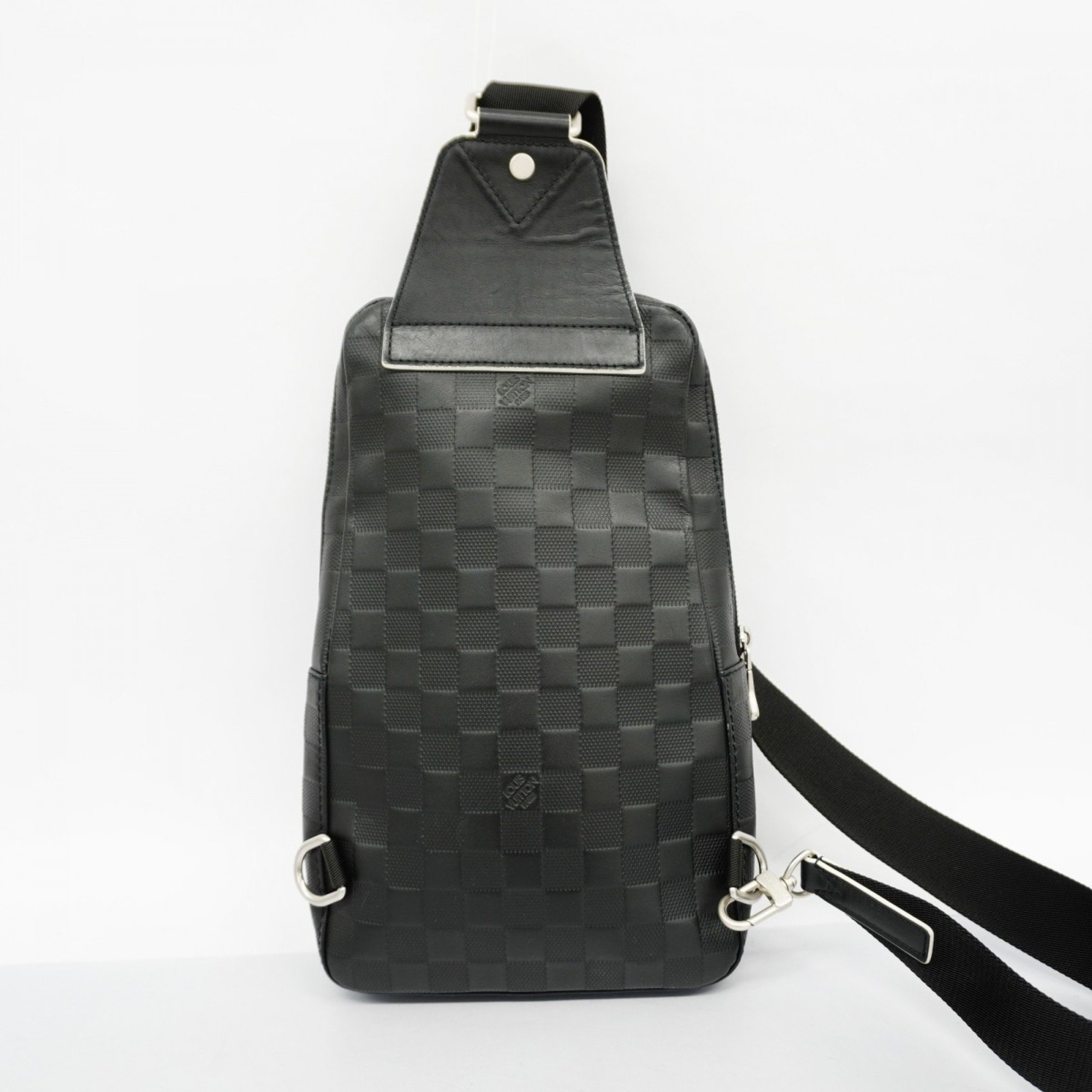 Louis Vuitton Body Bag Damier Infinie Avenue Sling N41720 Onyx Men's