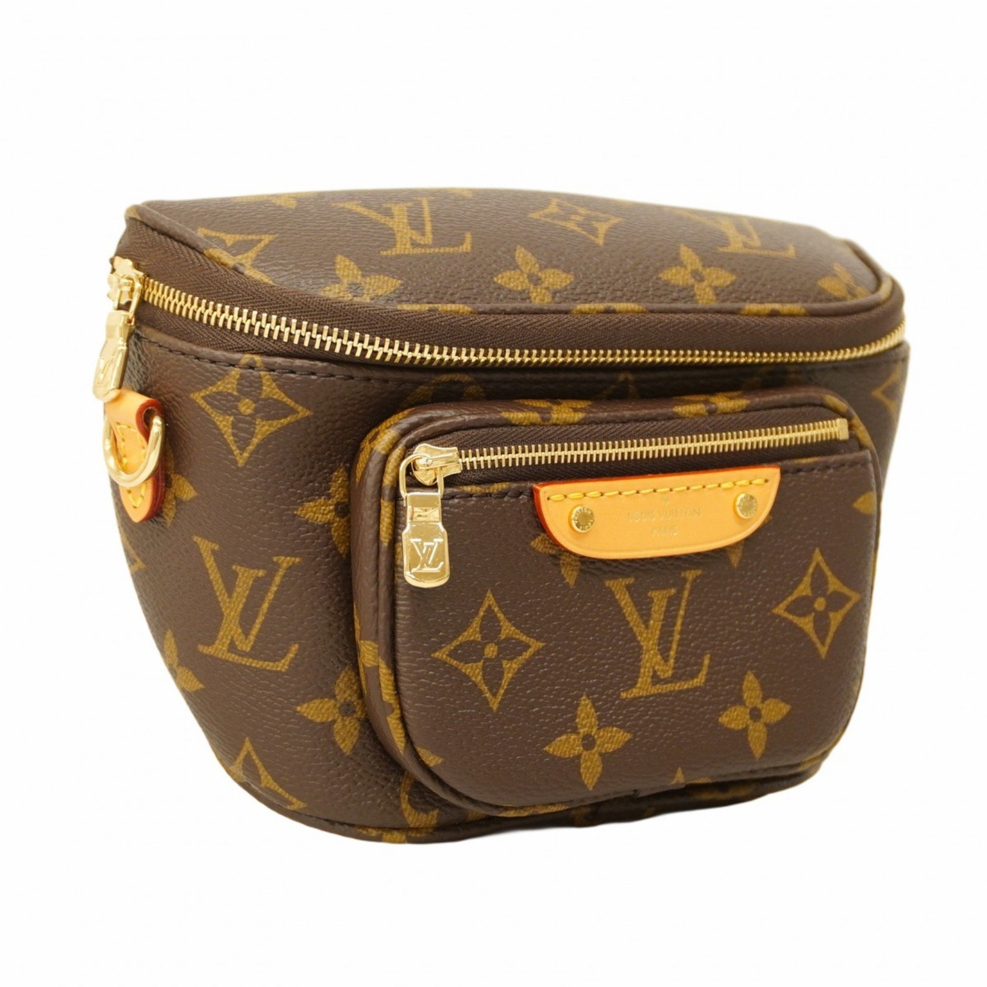 Louis Vuitton Shoulder Bag Monogram Bumbag M82335 Brown Women's