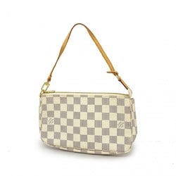 Louis Vuitton Pouch Damier Azur Pochette Accessoires N41207 White Ladies