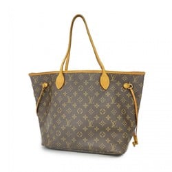 Louis Vuitton Tote Bag Monogram Neverfull MM M40156 Brown Women's