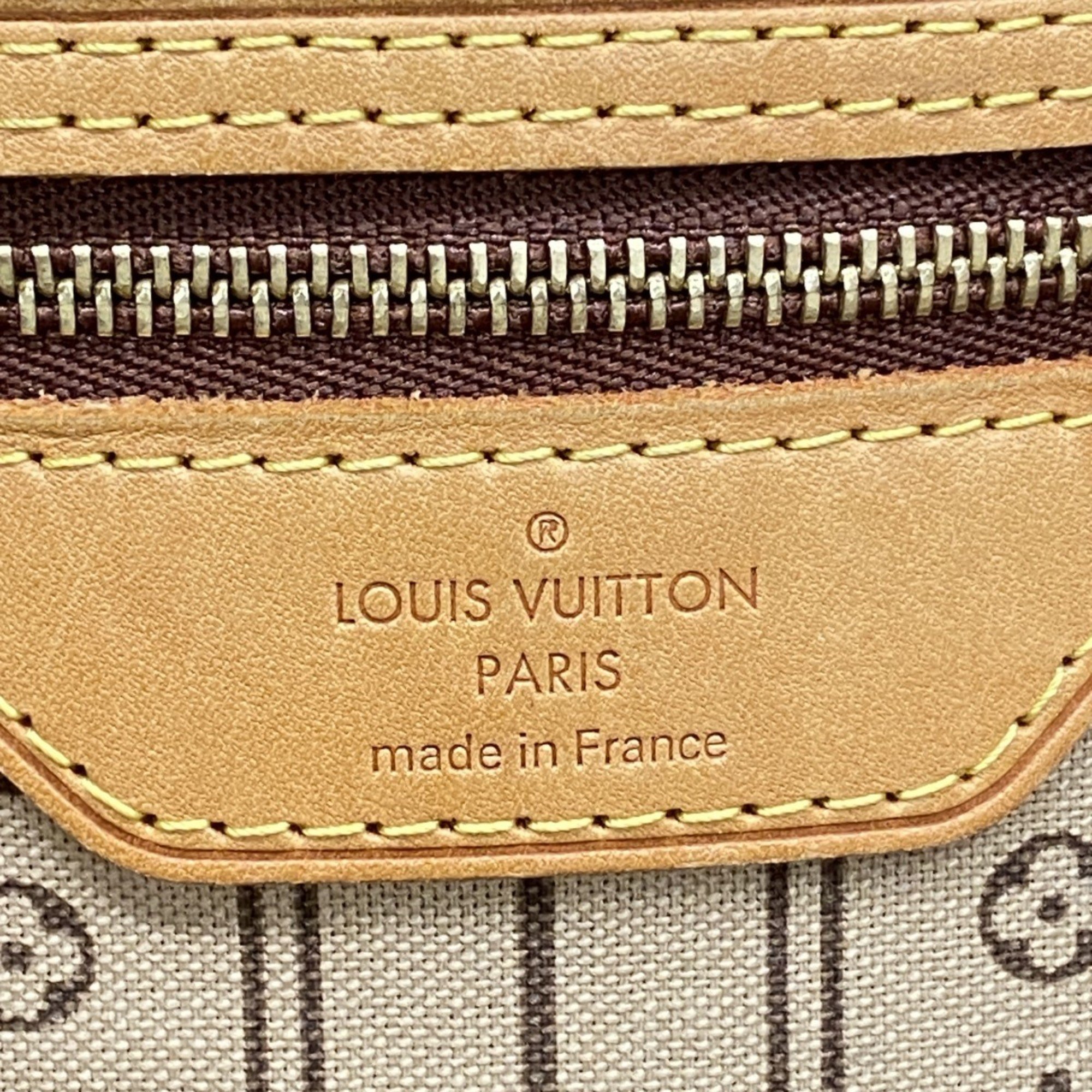 Louis Vuitton Tote Bag Monogram Neverfull MM M40156 Brown Women's