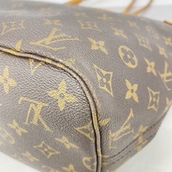 Louis Vuitton Tote Bag Monogram Neverfull MM M40156 Brown Women's