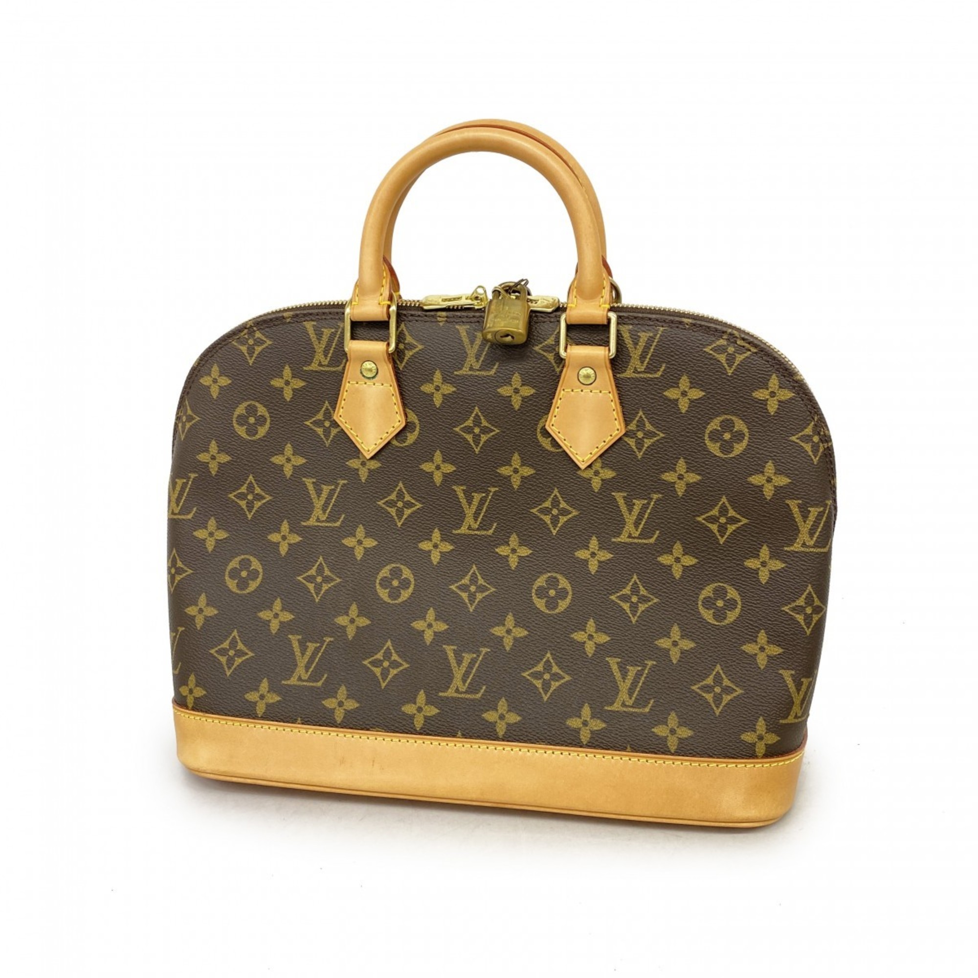 Louis Vuitton handbag Monogram Alma M51130 brown ladies