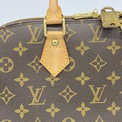 Louis Vuitton handbag Monogram Alma M51130 brown ladies