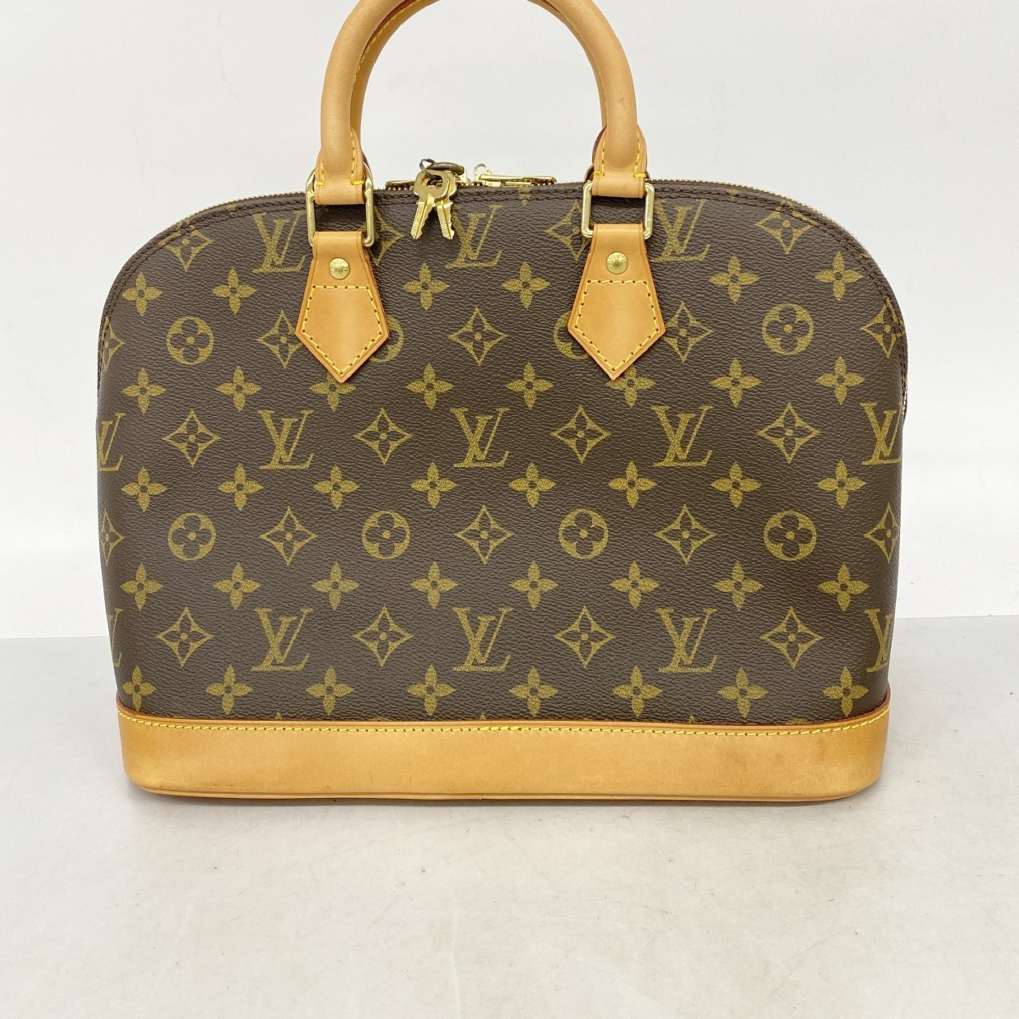 Louis Vuitton handbag Monogram Alma M51130 brown ladies