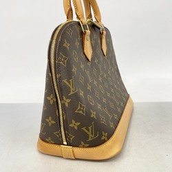 Louis Vuitton handbag Monogram Alma M51130 brown ladies