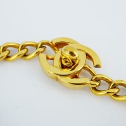 Chanel Bracelet Turn Lock GP Plated Gold Ladies