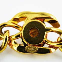 Chanel Bracelet Turn Lock GP Plated Gold Ladies