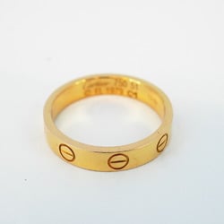 Cartier Ring Love K18PG Pink Gold #51 Ladies