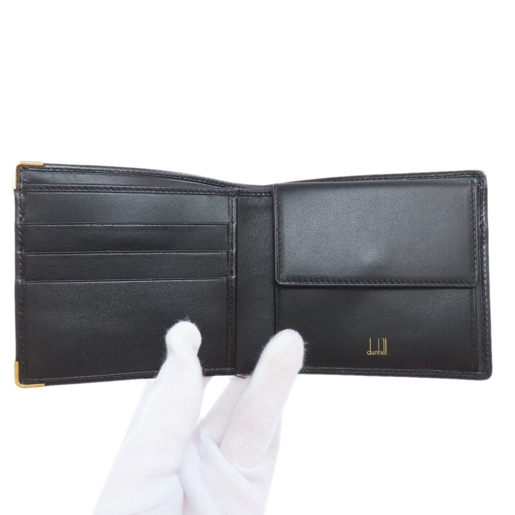 Dunhill Leather Bi-fold Wallet for Women