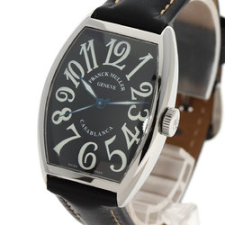 Franck Muller 5850 Casablanca Watch Stainless Steel Leather Men's FRANCK MULLER