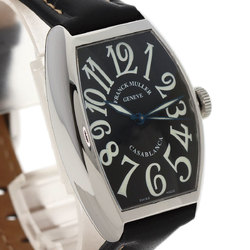 Franck Muller 5850 Casablanca Watch Stainless Steel Leather Men's FRANCK MULLER