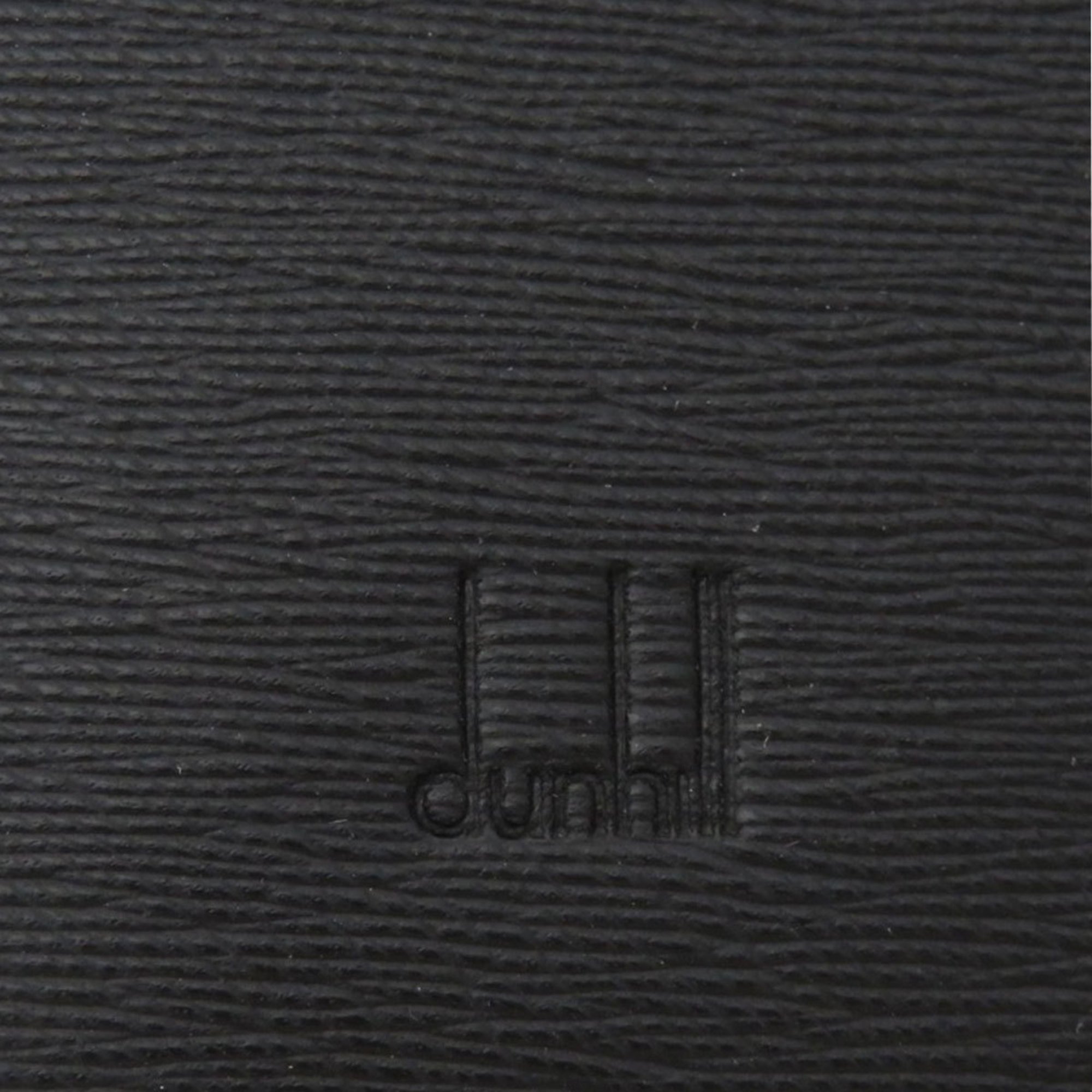 Dunhill metal key case calfskin men's