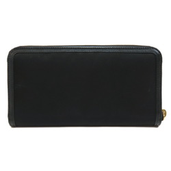 Prada metal fittings long wallet nylon material women's PRADA