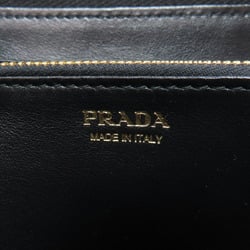 Prada metal fittings long wallet nylon material women's PRADA