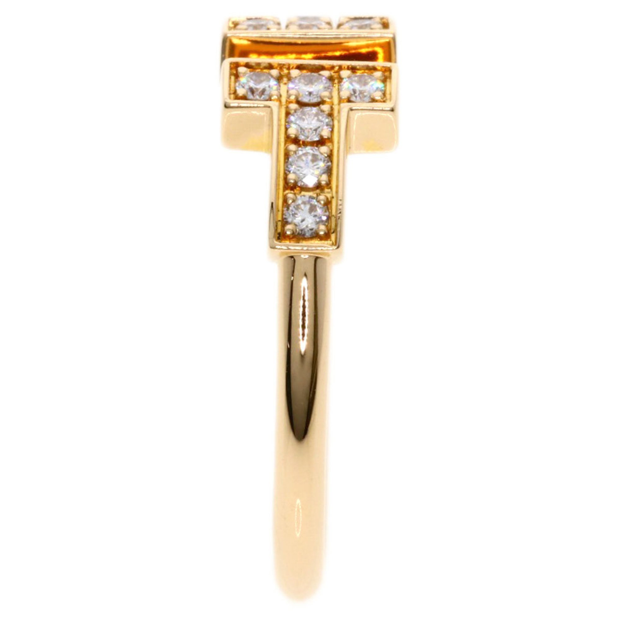 Tiffany T-wire diamond ring, 18k pink gold, for women, TIFFANY&Co.