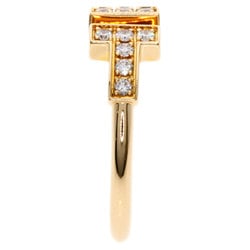 Tiffany T-wire diamond ring, 18k pink gold, for women, TIFFANY&Co.