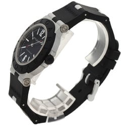 BVLGARI BB40AT Alum Watch Rubber Men's