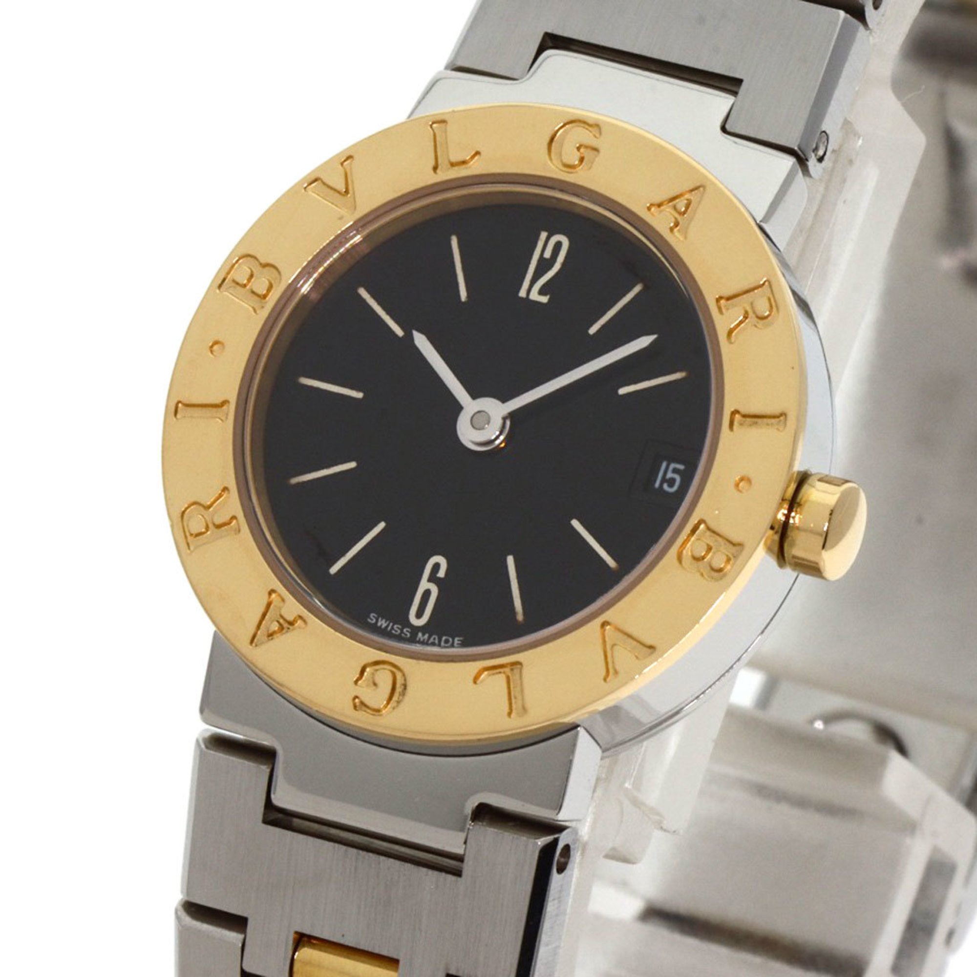 BVLGARI BB23SG Wristwatch Stainless Steel SS x K18YG Ladies