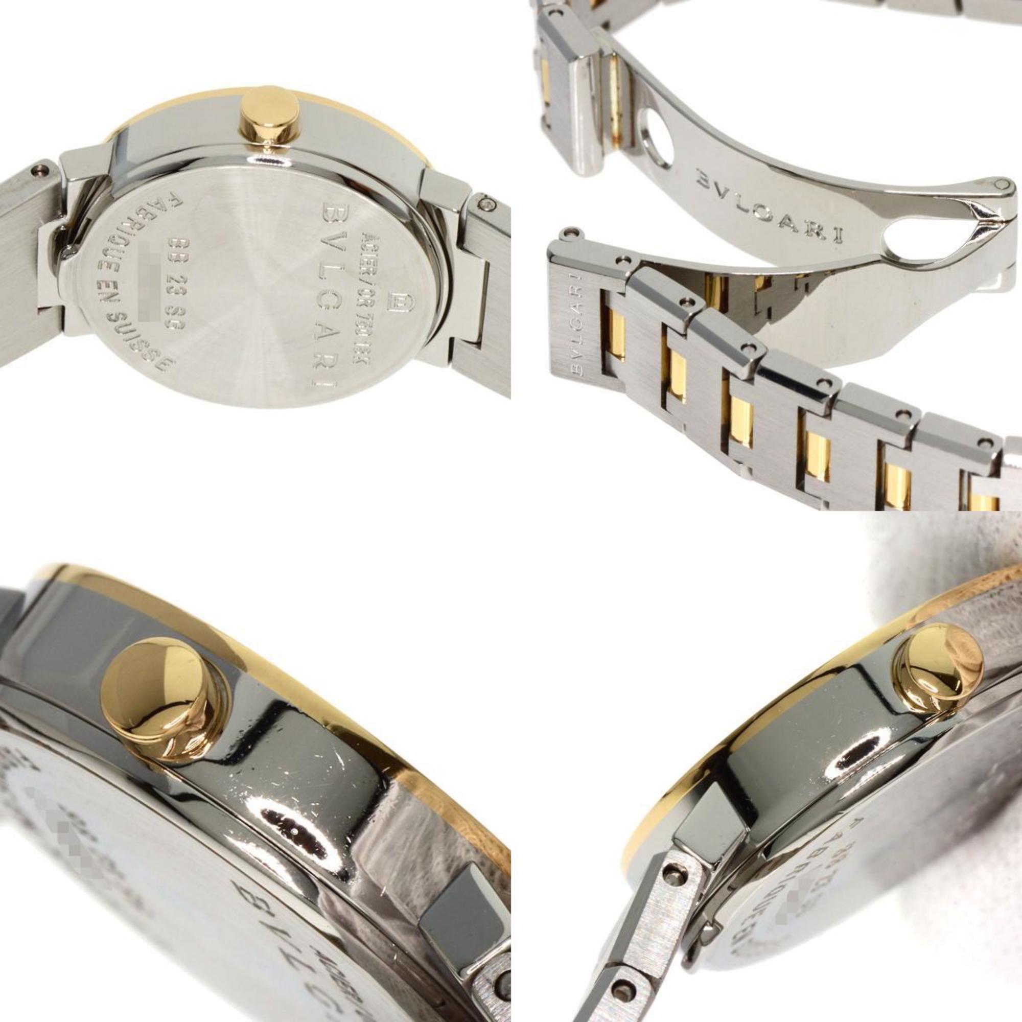 BVLGARI BB23SG Wristwatch Stainless Steel SS x K18YG Ladies