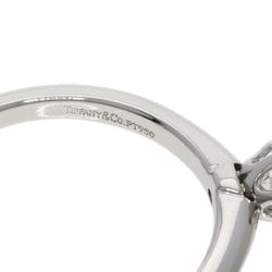 Tiffany Solitaire Knife Edge Diamond Ring, Platinum PT950, Women's, TIFFANY&Co.