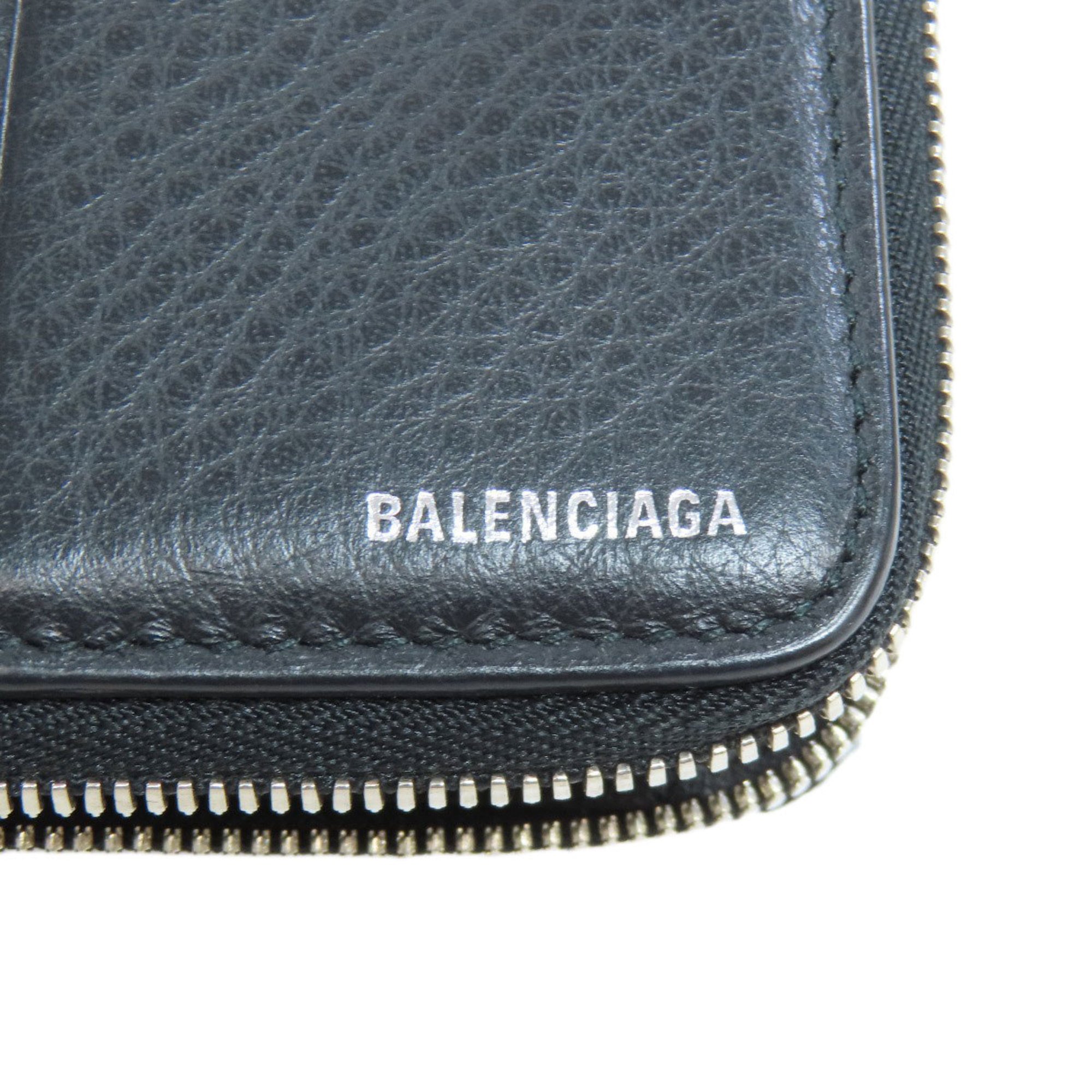 Balenciaga 551933 Everyday Bi-fold Wallet Leather Women's BALENCIAGA