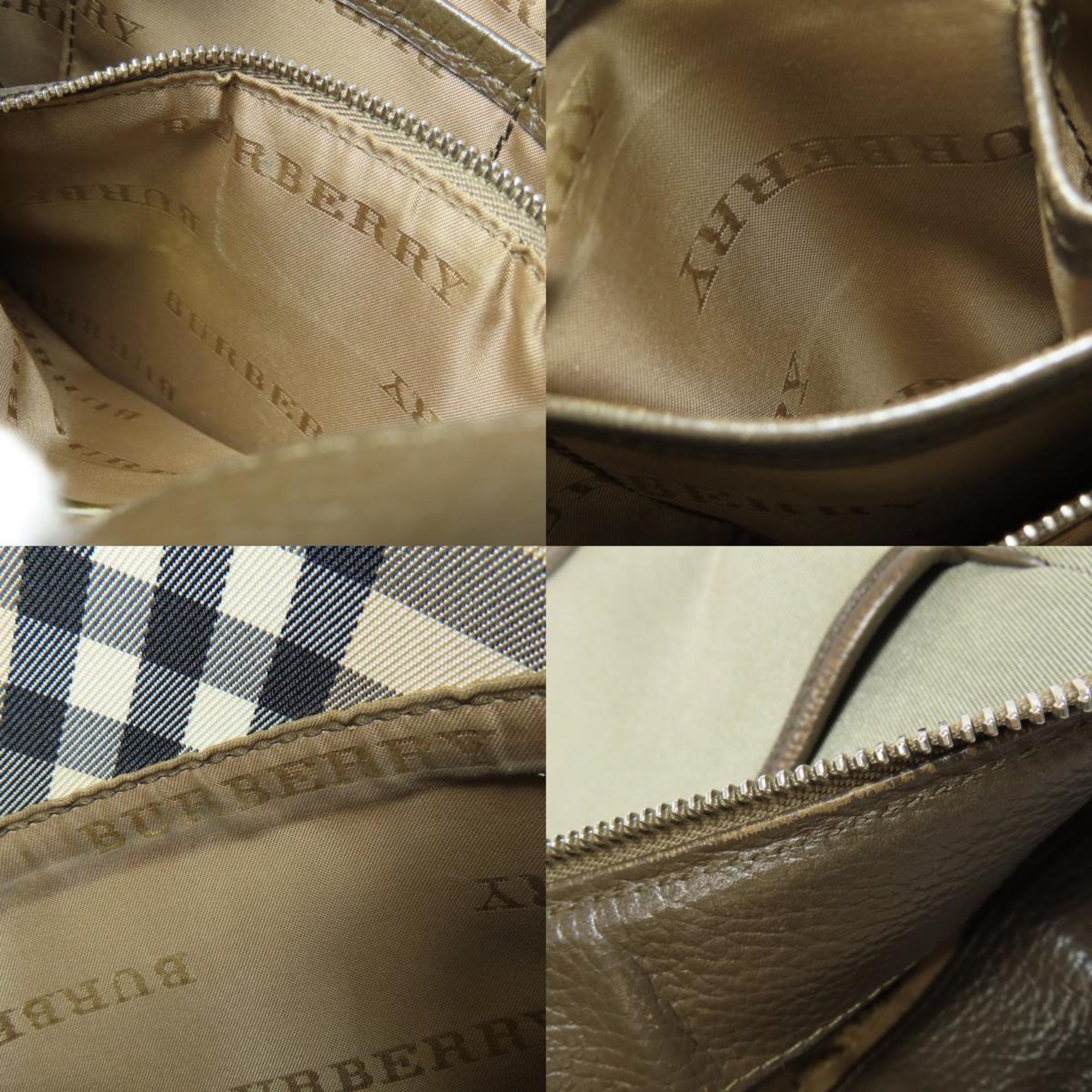 Burberry Nova Check Shoulder Bag Canvas Women's BURBERRY