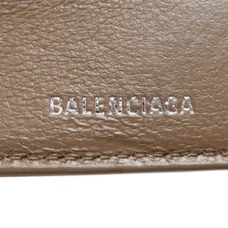 Balenciaga 593813 Tri-fold wallet Bi-fold Leather Women's BALENCIAGA