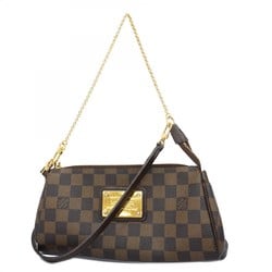 Louis Vuitton Shoulder Bag Damier Eva N55213 Ebene Ladies