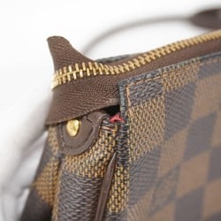 Louis Vuitton Shoulder Bag Damier Eva N55213 Ebene Ladies