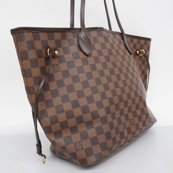 Louis Vuitton Tote Bag Damier Neverfull MM N51105 Ebene Women's