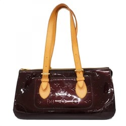 Louis Vuitton Shoulder Bag Vernis Rosewood Avenue M93510 Amaranth Women's