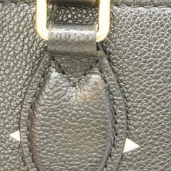 Louis Vuitton Tote Bag Monogram Empreinte Bicolor On the Go PM M45659 Black Beige Women's