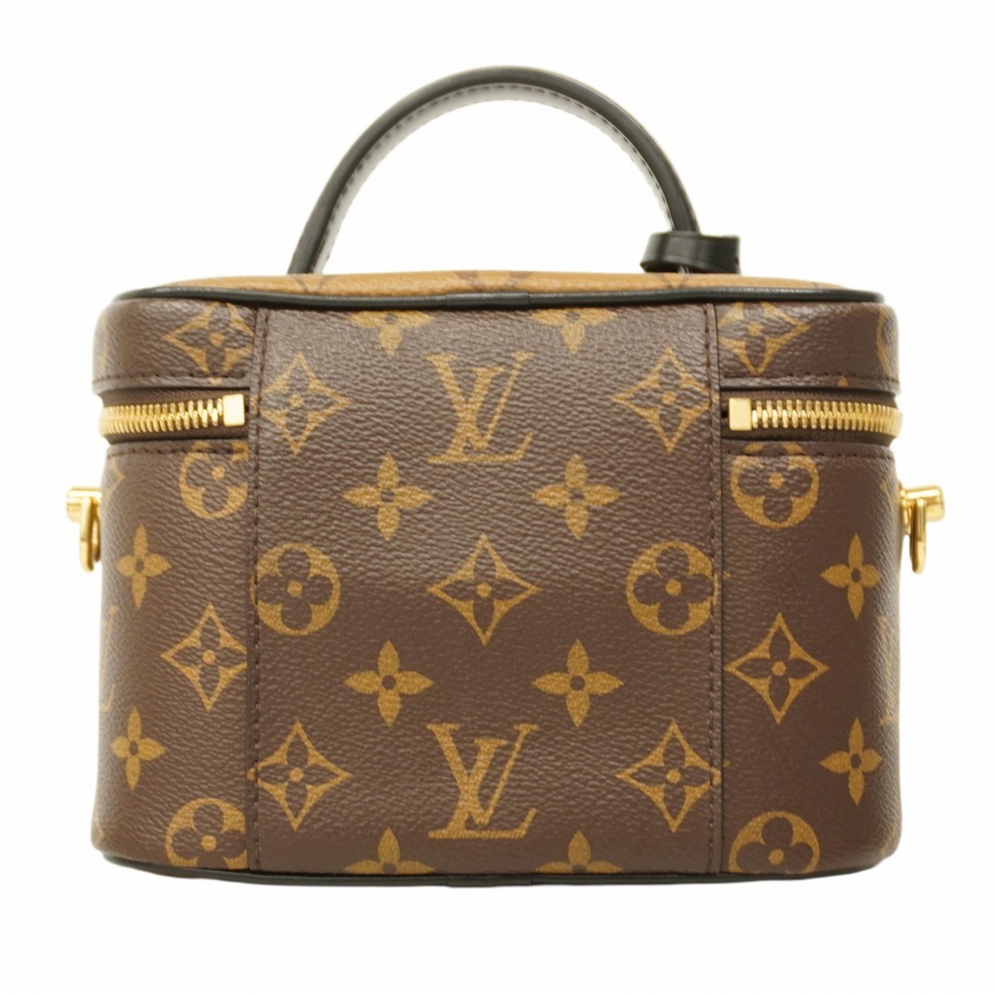 Louis Vuitton Shoulder Bag Monogram Reverse Vanity NV M45165 Brown Women's