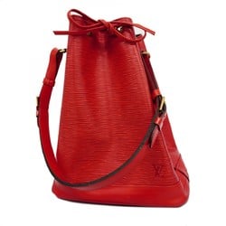 Louis Vuitton Shoulder Bag Epi Noe M44007 Red Ladies