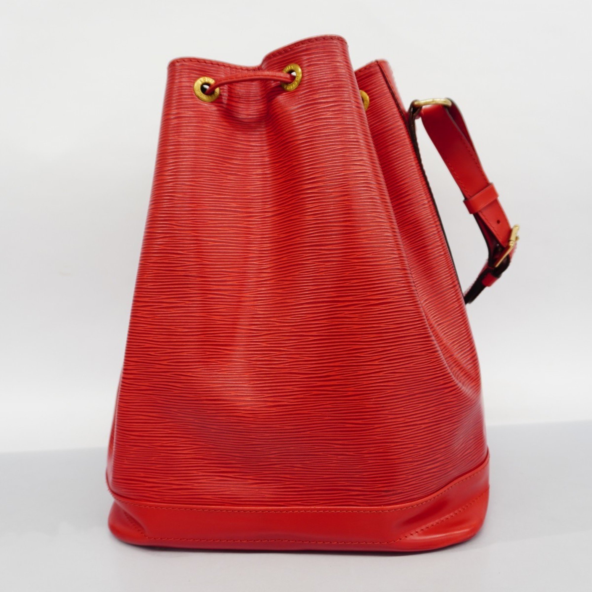 Louis Vuitton Shoulder Bag Epi Noe M44007 Red Ladies