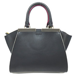 FENDI Petit Trois Jours Handbag Leather Women's