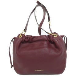 Burberry Shoulder Bag Leather Women's BURBERRY