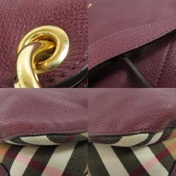 Burberry Shoulder Bag Leather Women's BURBERRY