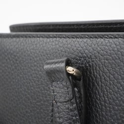 Gucci Handbag Soho 607721 Leather Black Champagne Ladies