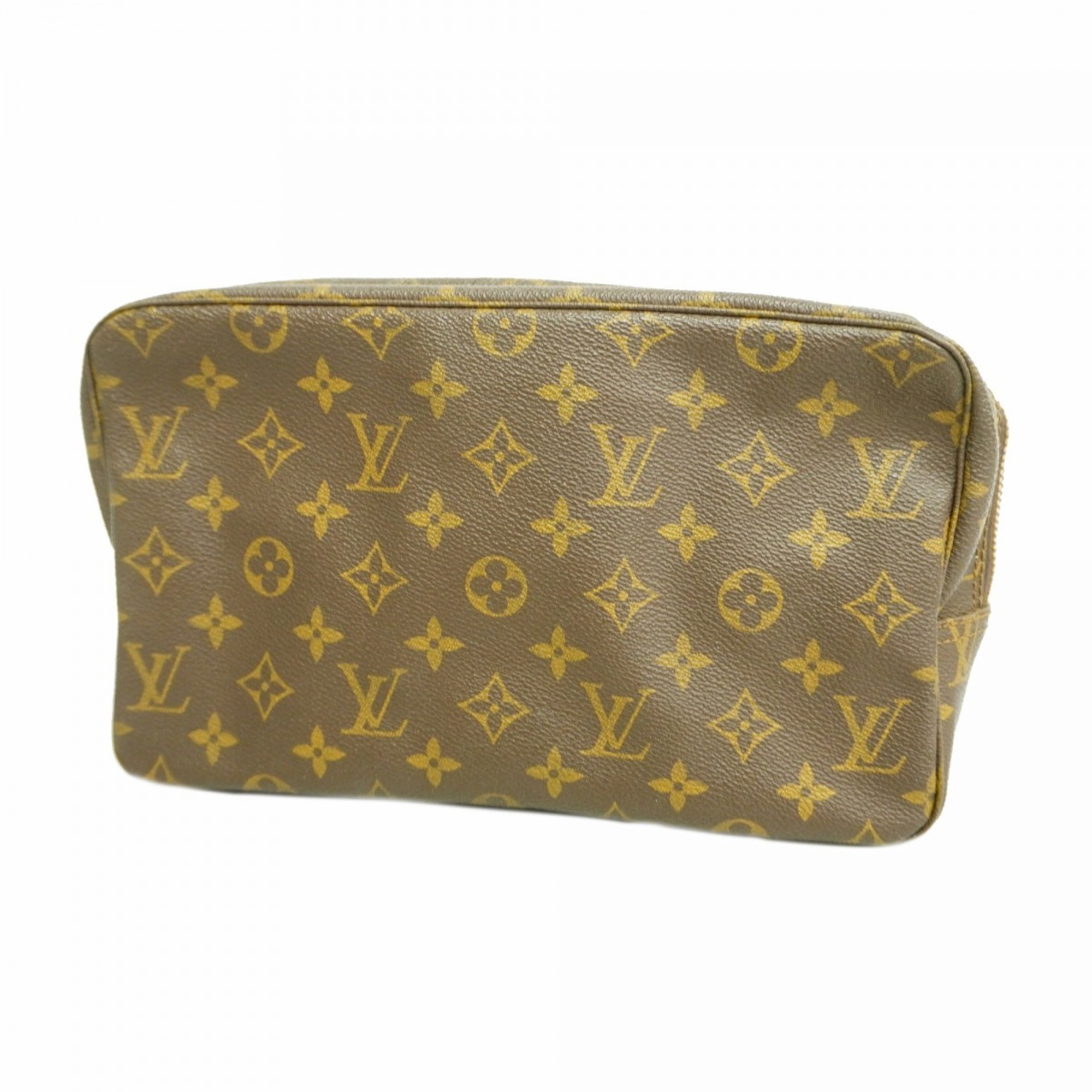 Louis Vuitton Pouch Monogram True Toilet 28 M47522 Brown Ladies