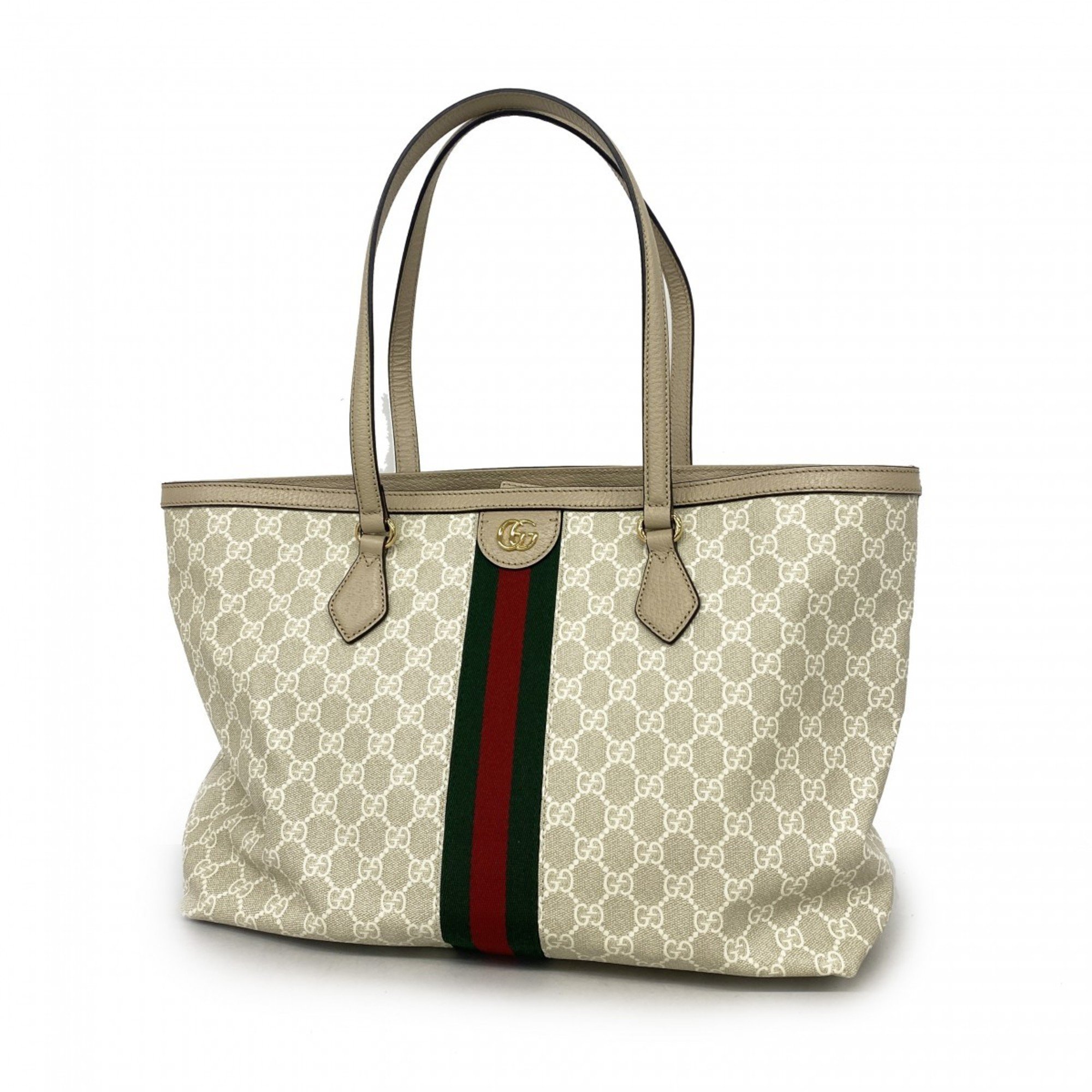 Gucci Tote Bag Ophidia 631685 Beige Women's