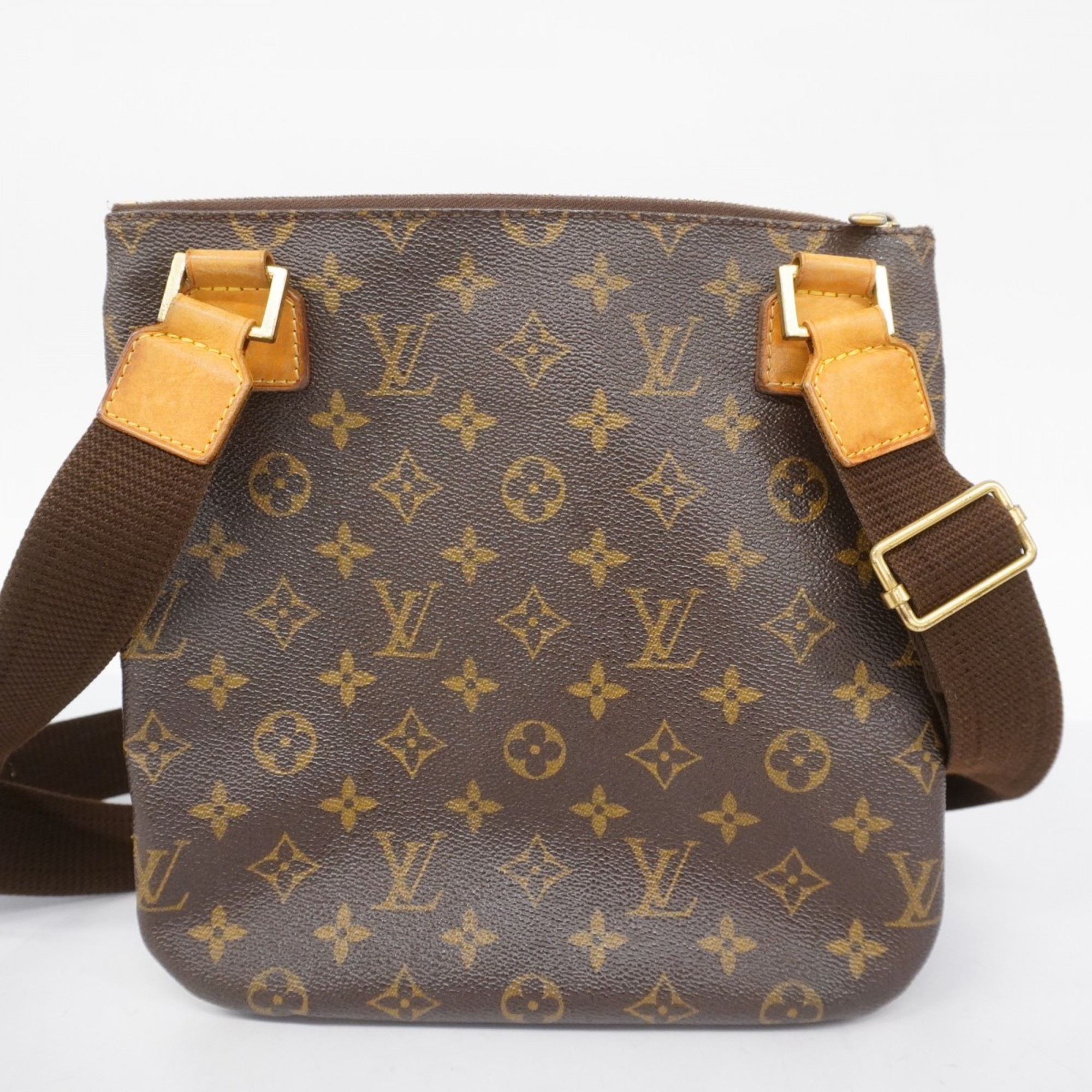 Louis Vuitton Shoulder Bag Monogram Pochette Bosphore M40044 Brown Ladies