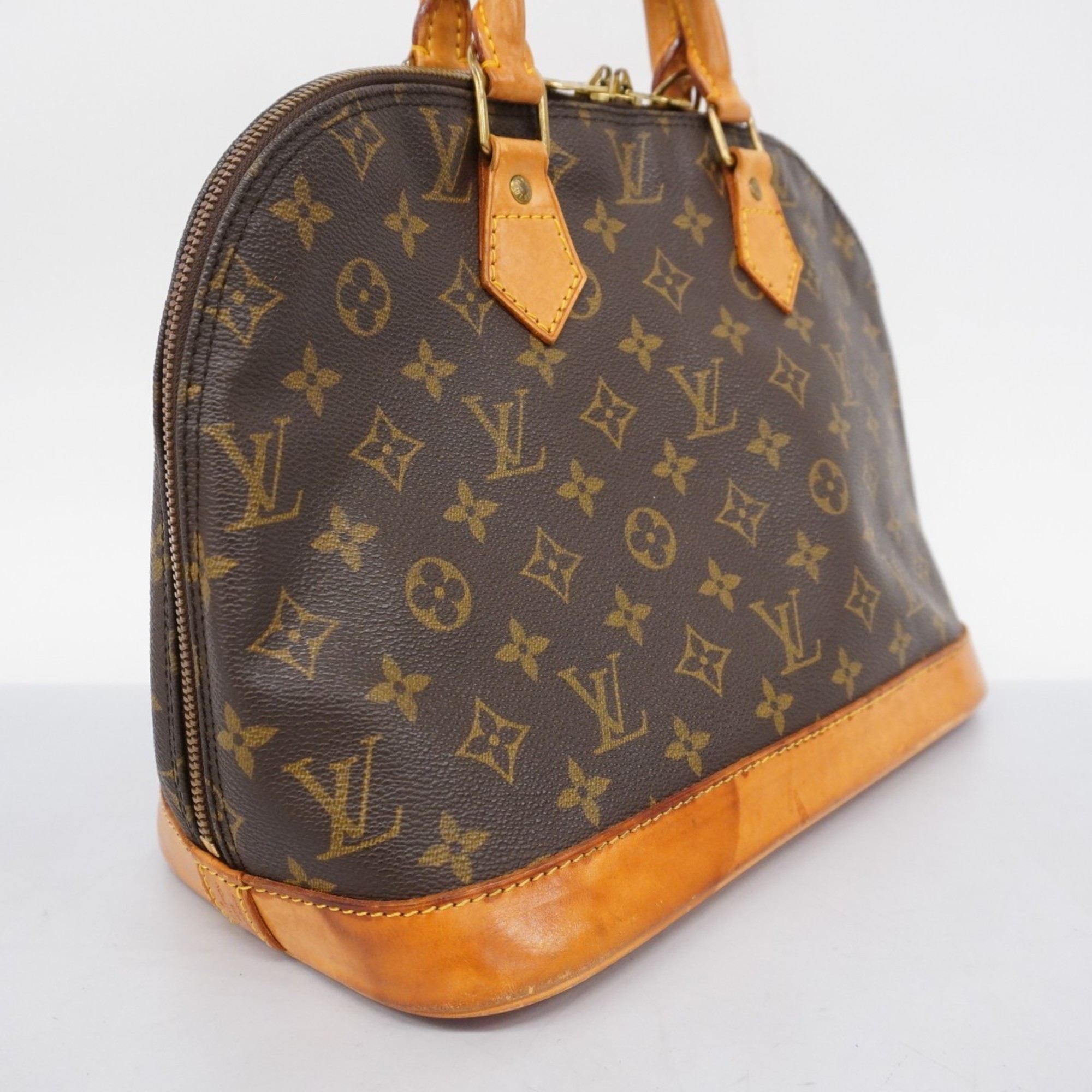 Louis Vuitton handbag Monogram Alma M51130 Brown ladies