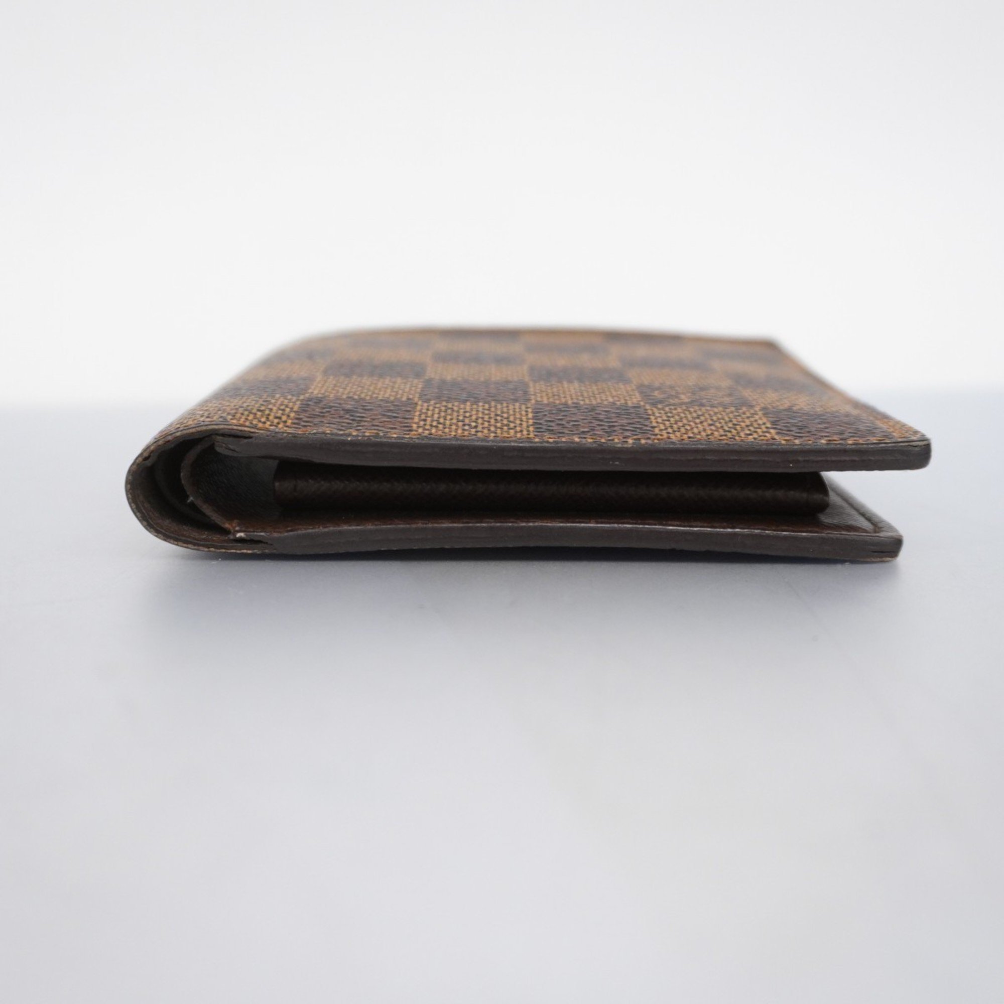 Louis Vuitton Wallet Damier Portefeuille Marco N61675 Ebene Men's