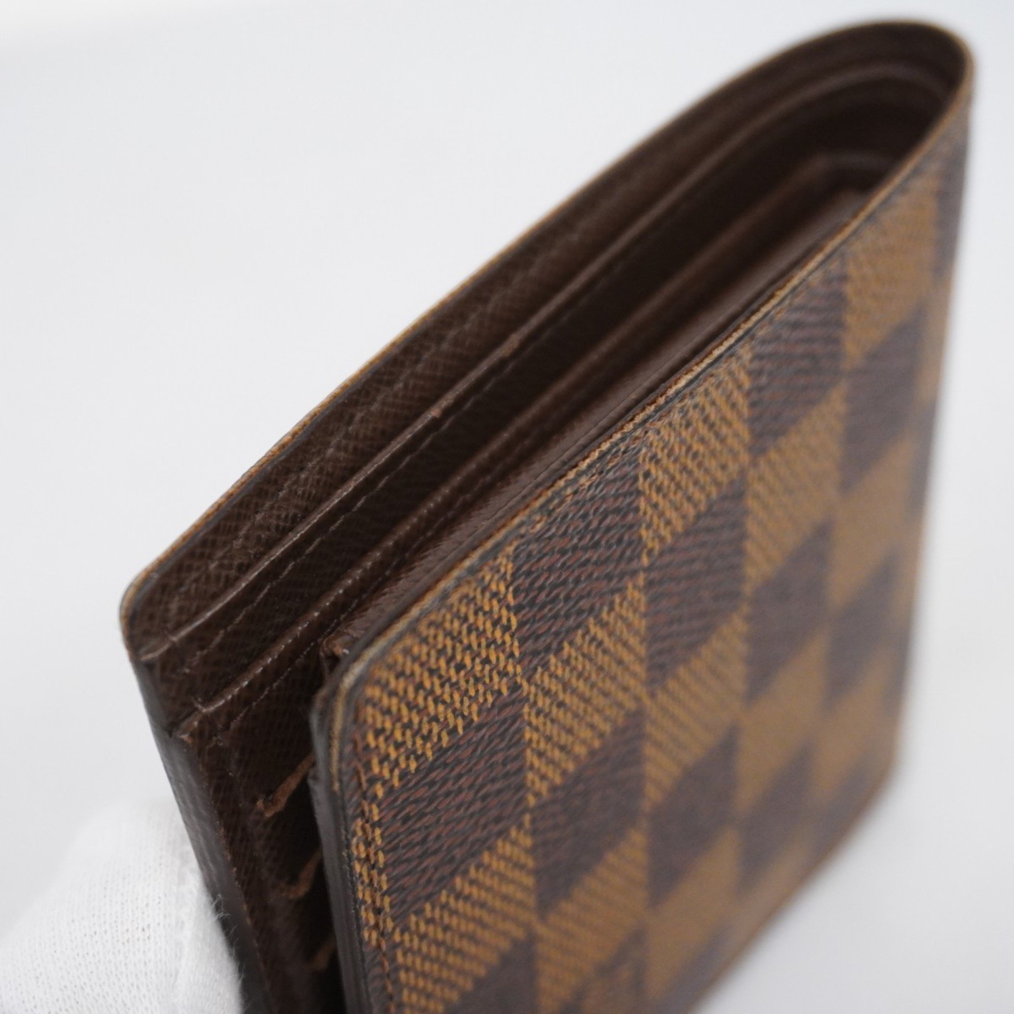 Louis Vuitton Wallet Damier Portefeuille Marco N61675 Ebene Men's